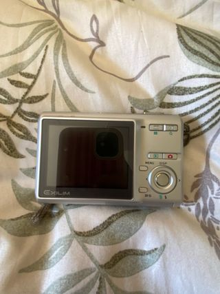 Cámara Casio Exilim Plata