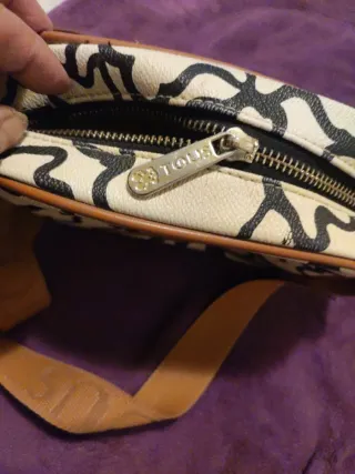 Bolso Tous Blanco y marrón