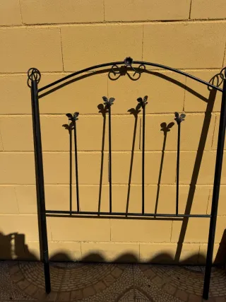 Cabecero forja negro