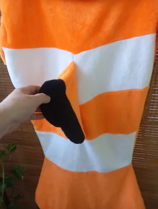 Saquito disfraz pez payaso