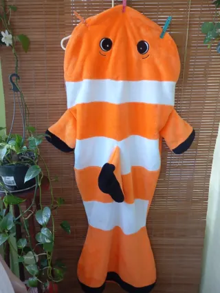 Saquito disfraz pez payaso