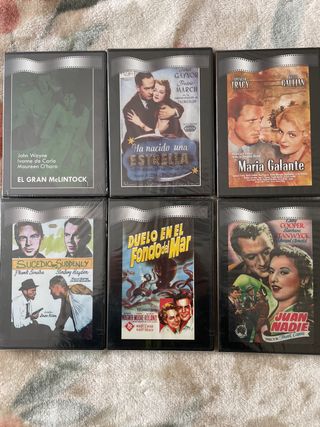 Colección 6 Películas DVD Clásicas