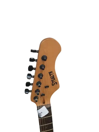 Guitarra Eléctrica Negra Stealth