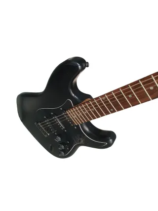 Guitarra Eléctrica Negra Stealth