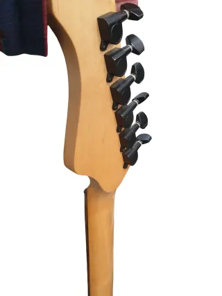 Guitarra Eléctrica Negra Stealth