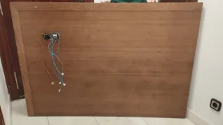 2 Cabeceros de Castaño.