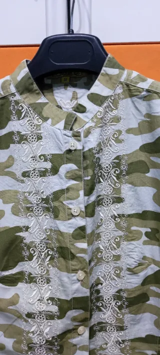 Camicia donna camouflage M