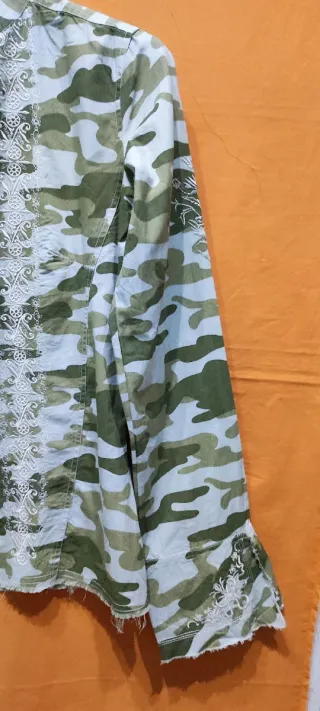 Camicia donna camouflage M