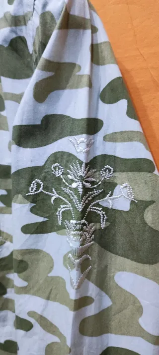 Camicia donna camouflage M