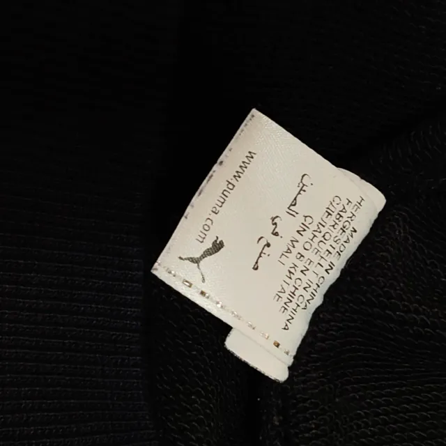 Chaqueta Puma Negra Cremallera Talla S
