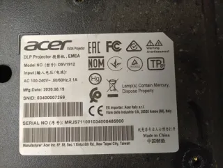 Proyector Acer Negro