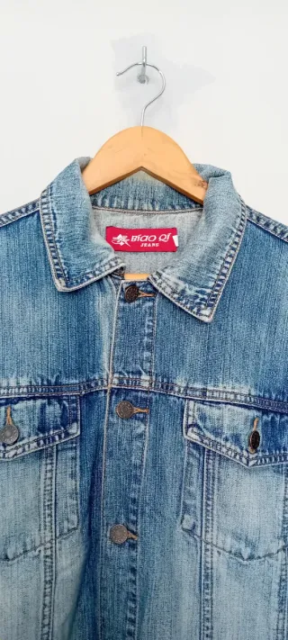 Chaqueta Vaquera Biao Qi Jeans Azul