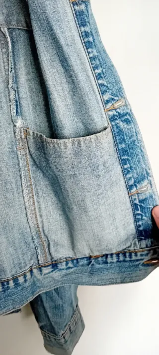 Chaqueta Vaquera Biao Qi Jeans Azul
