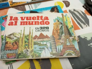 Álbum Cromos La Vuelta al Mundo Maga