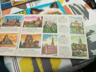 Álbum Cromos La Vuelta al Mundo Maga