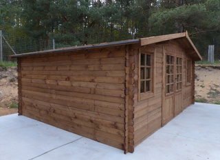 Casa de madera 20 m²