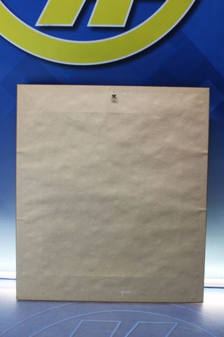 Stadium Casablanca. Esmalte de Ribaut enmarcado.