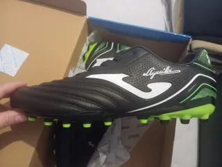 Botas de fútbol Joma Águila Negro/Verde