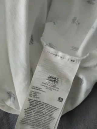 Polo manga corta estampado hombre Talla M