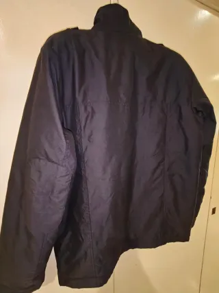 Chaqueta Adidas acolchada hombre negra