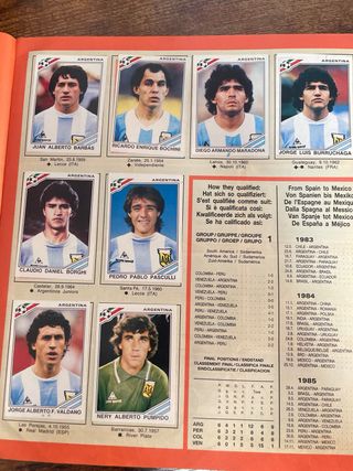 Album Cromos Mexico 86 Completo