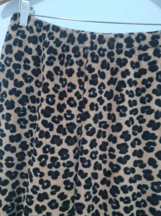 Pantalón pijama estampado leopardo Tezenis