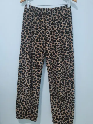 Pantalón pijama estampado leopardo Tezenis