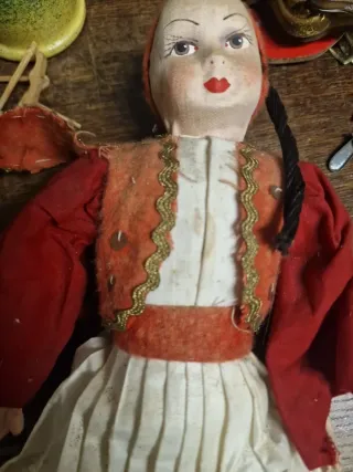 Bambola anni '30 h. 34 cm