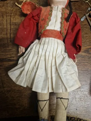 Bambola anni '30 h. 34 cm