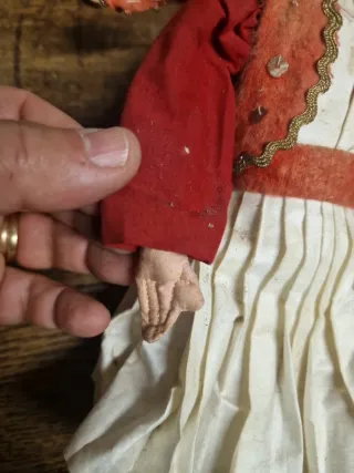 Bambola anni '30 h. 34 cm