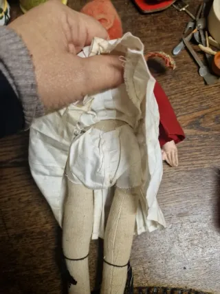 Bambola anni '30 h. 34 cm