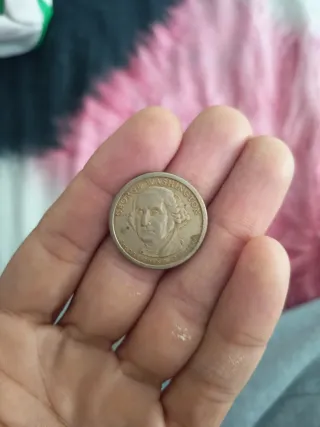 Moneda Antigua George Washington
