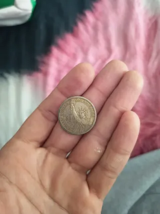 Moneda Antigua George Washington