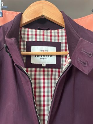 Chaqueta Harrington Ben Sherman Morado (Ciruela)