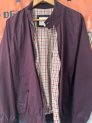 Chaqueta Harrington Ben Sherman Morado (Ciruela)