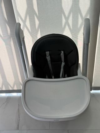 Trona Tuc Tuc gris y blanca