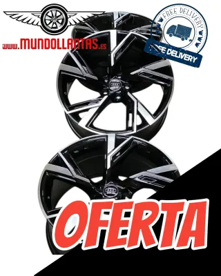 LLANTAS AUDI 19 PULGADAS MODICA. RS6 NEW NEGRO.