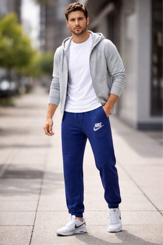 Nike Sportswear Club+ FT Blue Navy M