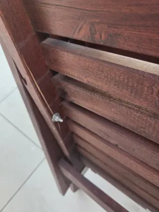 Conjunto de madera para terraza
