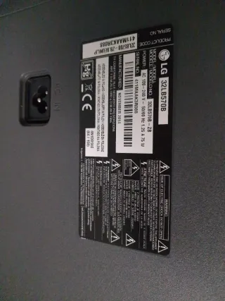 Televisión LG 32 Plata