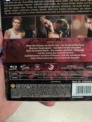 Crónicas Vampíricas Temporada 1 y 2 Blu-ray