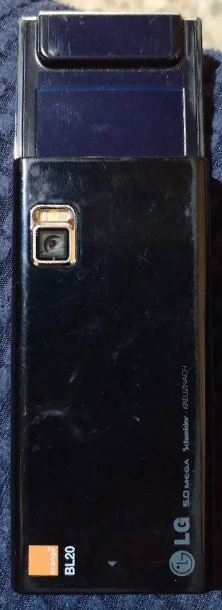 LG Chocolate BL20 - Edición Rara (Lila/Plata)