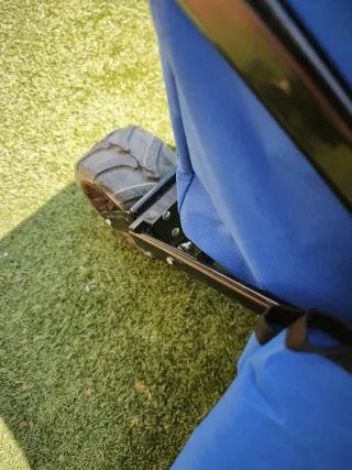 Carro Plegable Playa/Camping Azul "Tectake"