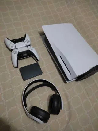 PS5 completa: 2 mandos, juegos y Pulse 3D+PS Plus