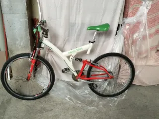 Bicicleta de montaña única