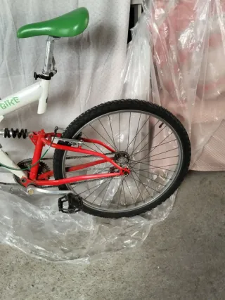 Bicicleta de montaña única