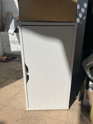 Mueble de oficina blanco madera