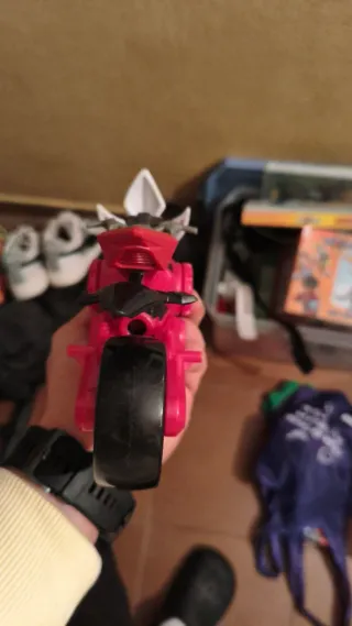 Moto Power Rangers Samurai Fire Disc Cycle