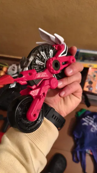 Moto Power Rangers Samurai Fire Disc Cycle