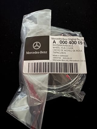 4 Tapas de Rueda Mercedes AMG Originales